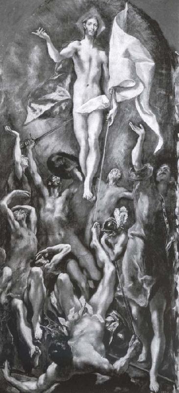 El Greco The resurrection oil painting picture
